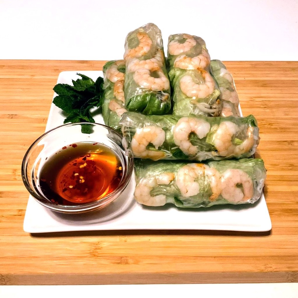 Goi Cuon (Vietnamese rice paper&nbsp;rolls)