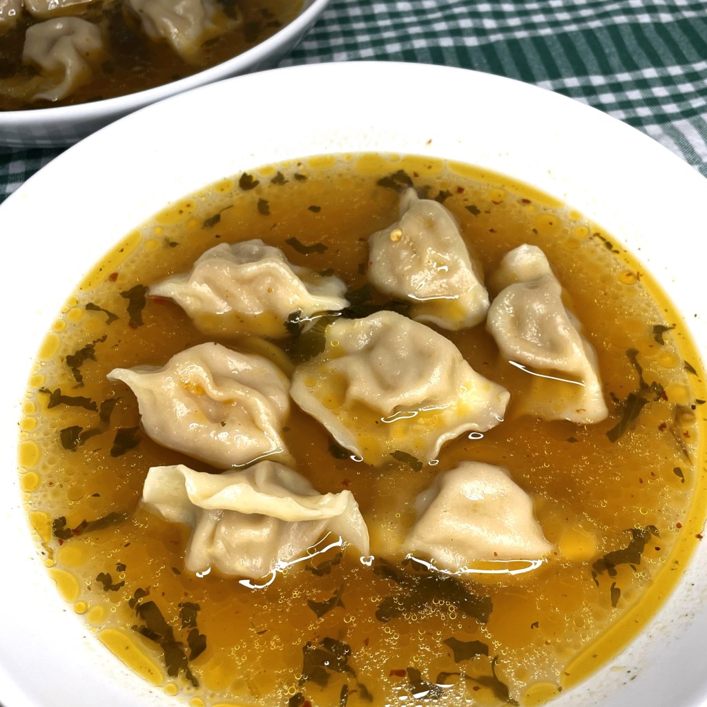 Easy Thai Inspired Dumpling&nbsp;Soup